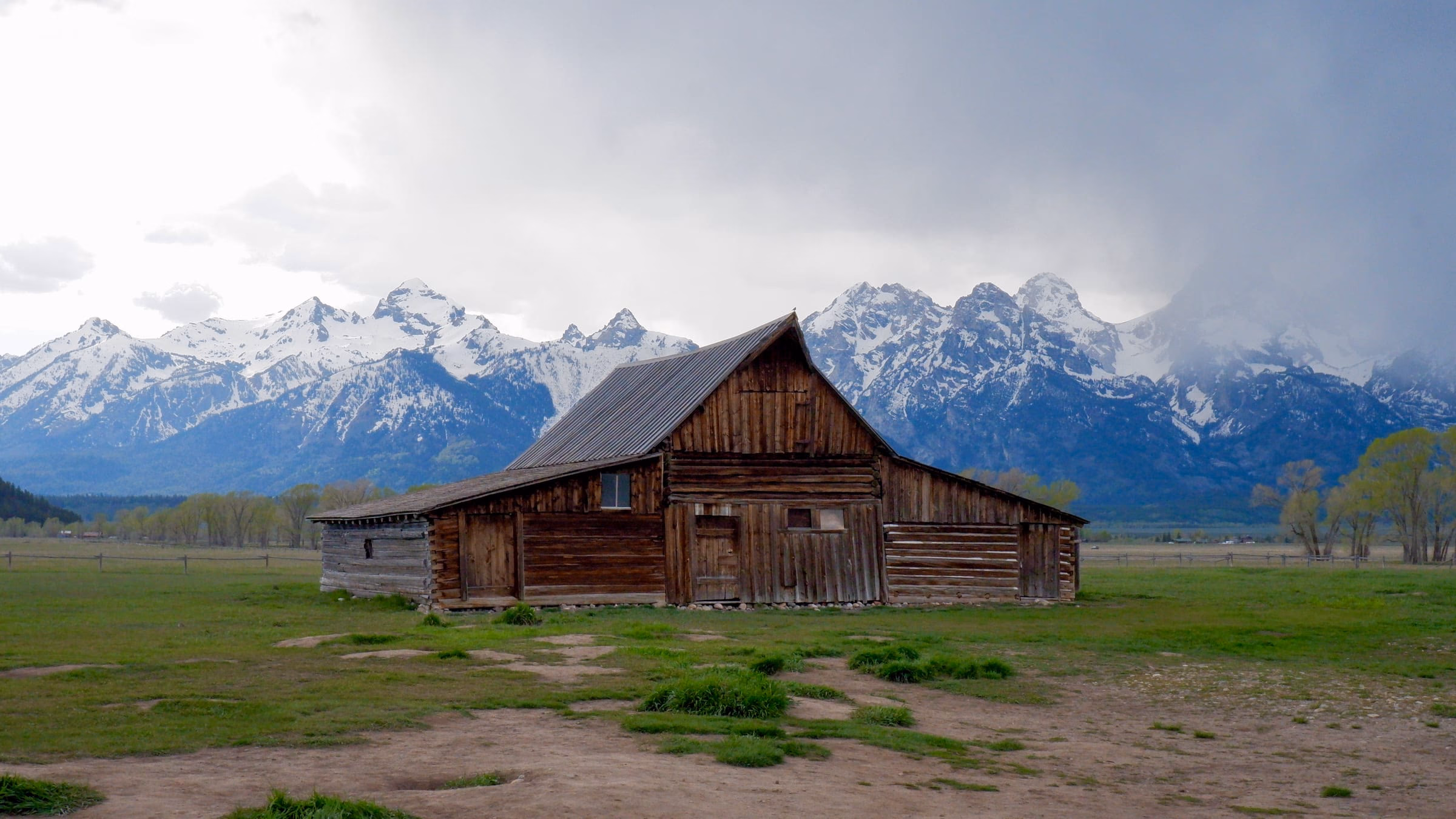 T.A. Moulton Barn seen from Mormon Row.